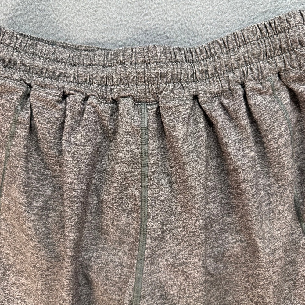 Lululemon Tracker Short V 4" Athletic Running Shorts Size 9 Heathered Black Gray - Picture 8 of 10